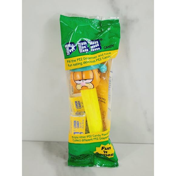 Garfield Pez Candy Dispenser Odie Dog Orange Cat Kitten Cartoon x4 Vintage - Picture 5 of 11